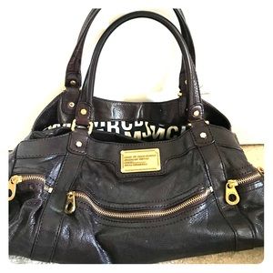 Marc by Marc Jacobs dark purple handbag
